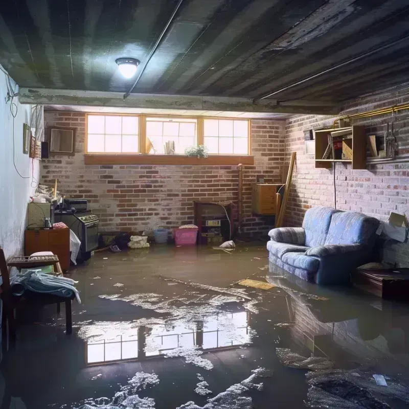 Flooded Basement Cleanup in Brookland, AR